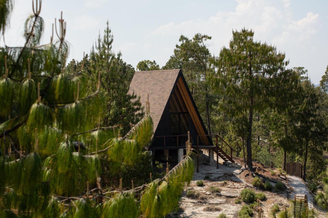 Cabanas Chalets Piedra Alta Zacatlan Camotepec Eksteriør billede